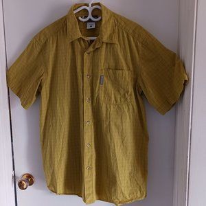 Columbia Sportswear Men's Shirt Button Down, Large 100% Cotton